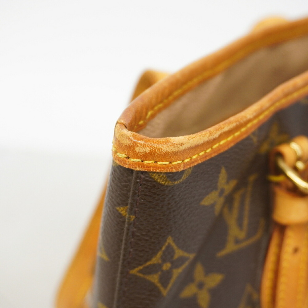 LOUIS VUITTON Authentic Brown Monogram Tote Bag - Picture 9 of 11